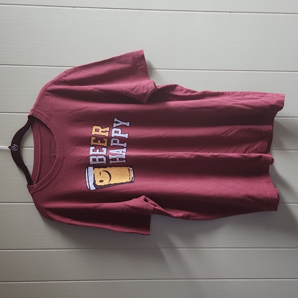 Life is Good Beer Happy tee